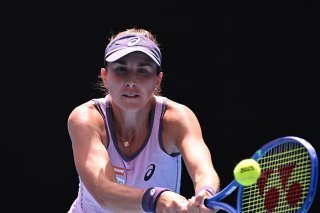 Belinda Bencic s'est logiquement inclinée en 8e de finale à Melbourne KEYSTONE/EPA/JAMES ROSS